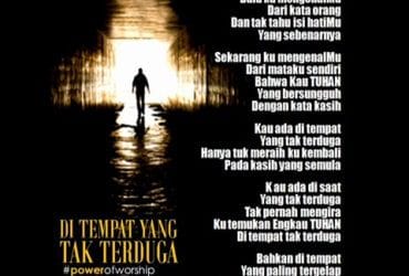 Di Tempat Yang Tak Terduga – Lirik Lagu Pujian 71