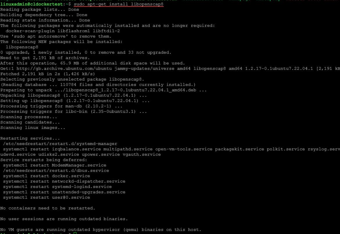 Menginstal Openscap di Server Ubuntu