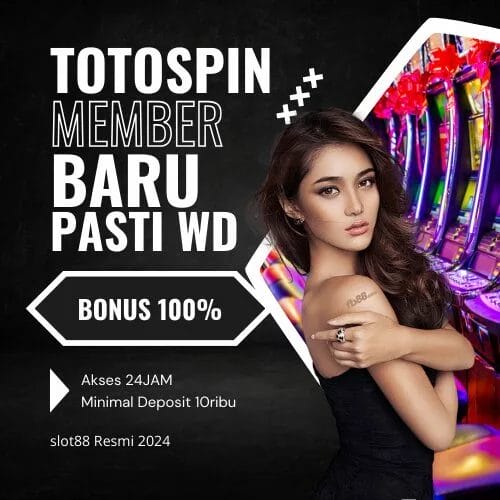 TOTOSPIN Situs Slot88 Online Gacor dan Togel Resmi Terpercaya